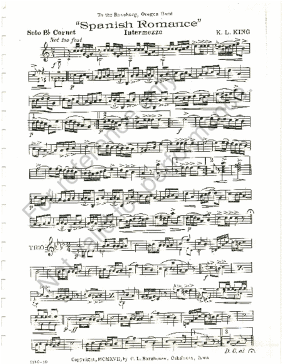 Spanish Romance Set of Parts scores gallery preview page 2