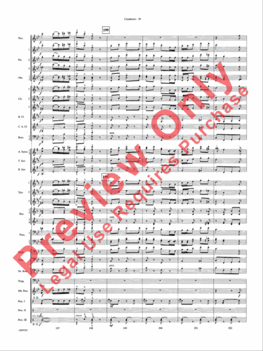 The Wizard of Oz Concert Band scores gallery preview page 41