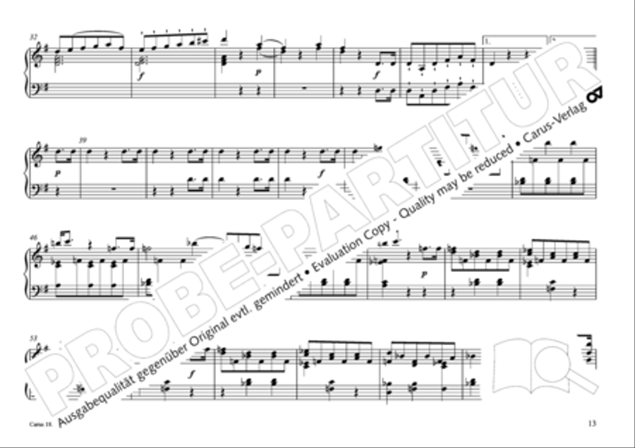 Pastoral music for organ, vol. 2: Germany, Bohemia, Austria, South Tyrol Organ Solo scores gallery preview page 14
