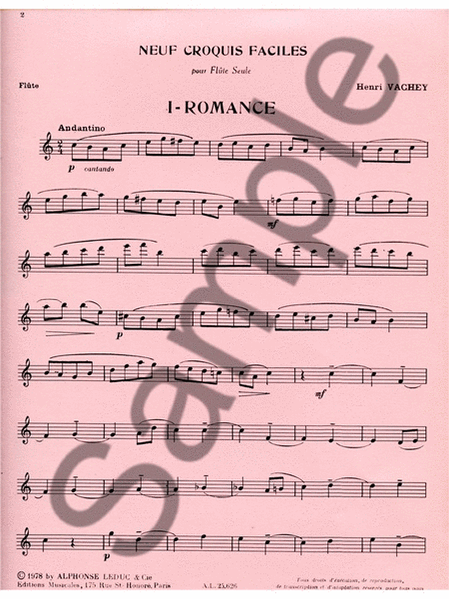 Romance (flute Solo)