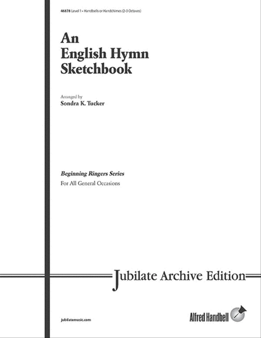 An English Hymn Sketchbook Handbell Choir scores gallery preview page 1