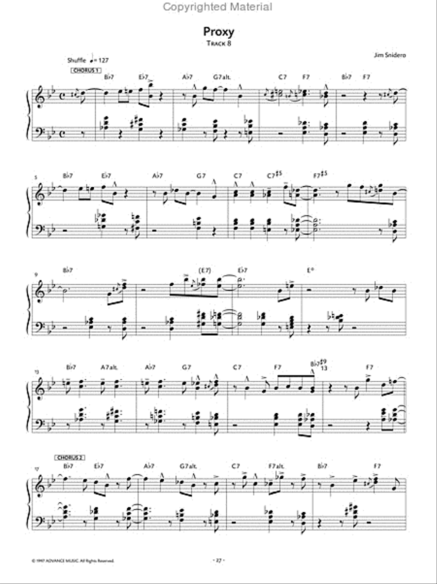 Jazz Conception Piano Jazz Conception Piano Piano Method scores gallery preview page 9
