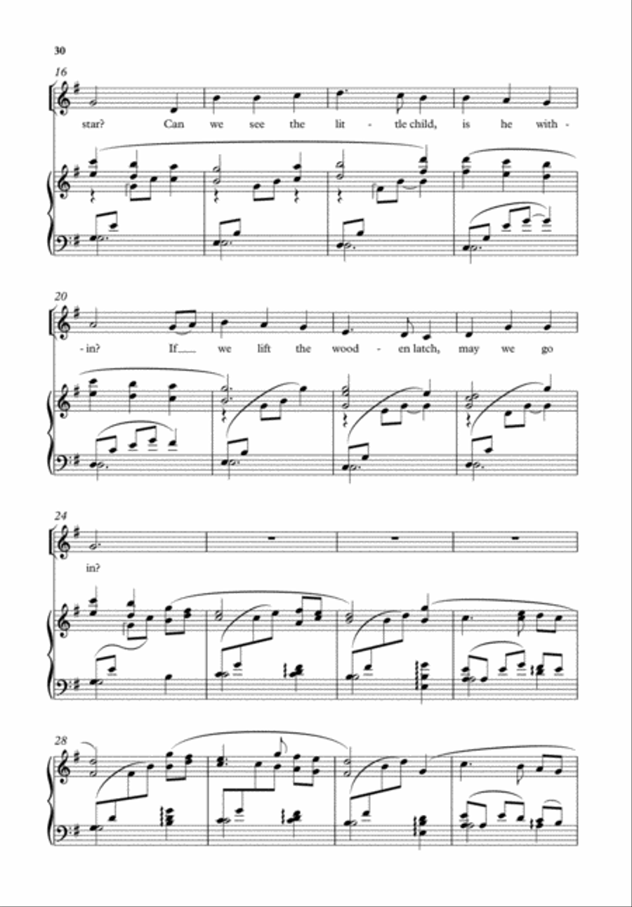 Mack Wilberg Carols 4-Part scores gallery preview page 9