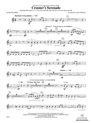Crooner’s Serenade: 2nd B-flat Trumpet