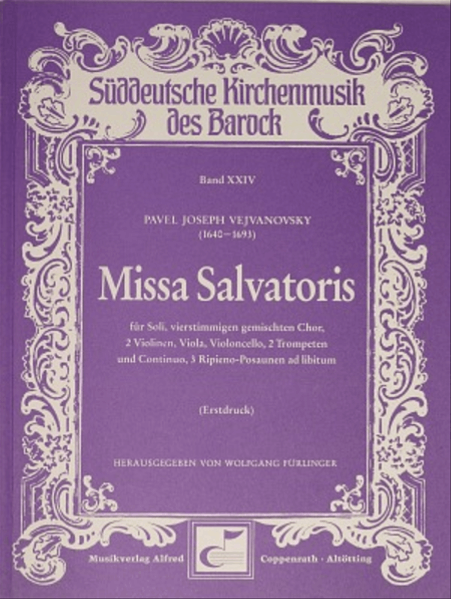 Missa Salvatoris 4-Part scores gallery preview page 1