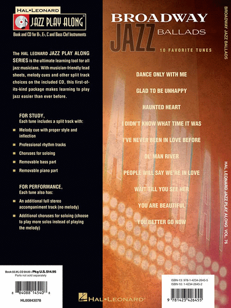 Broadway Jazz Ballads image number null