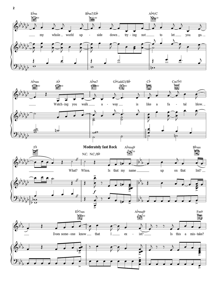 So Much Better Piano, Vocal, Guitar scores gallery preview page 2
