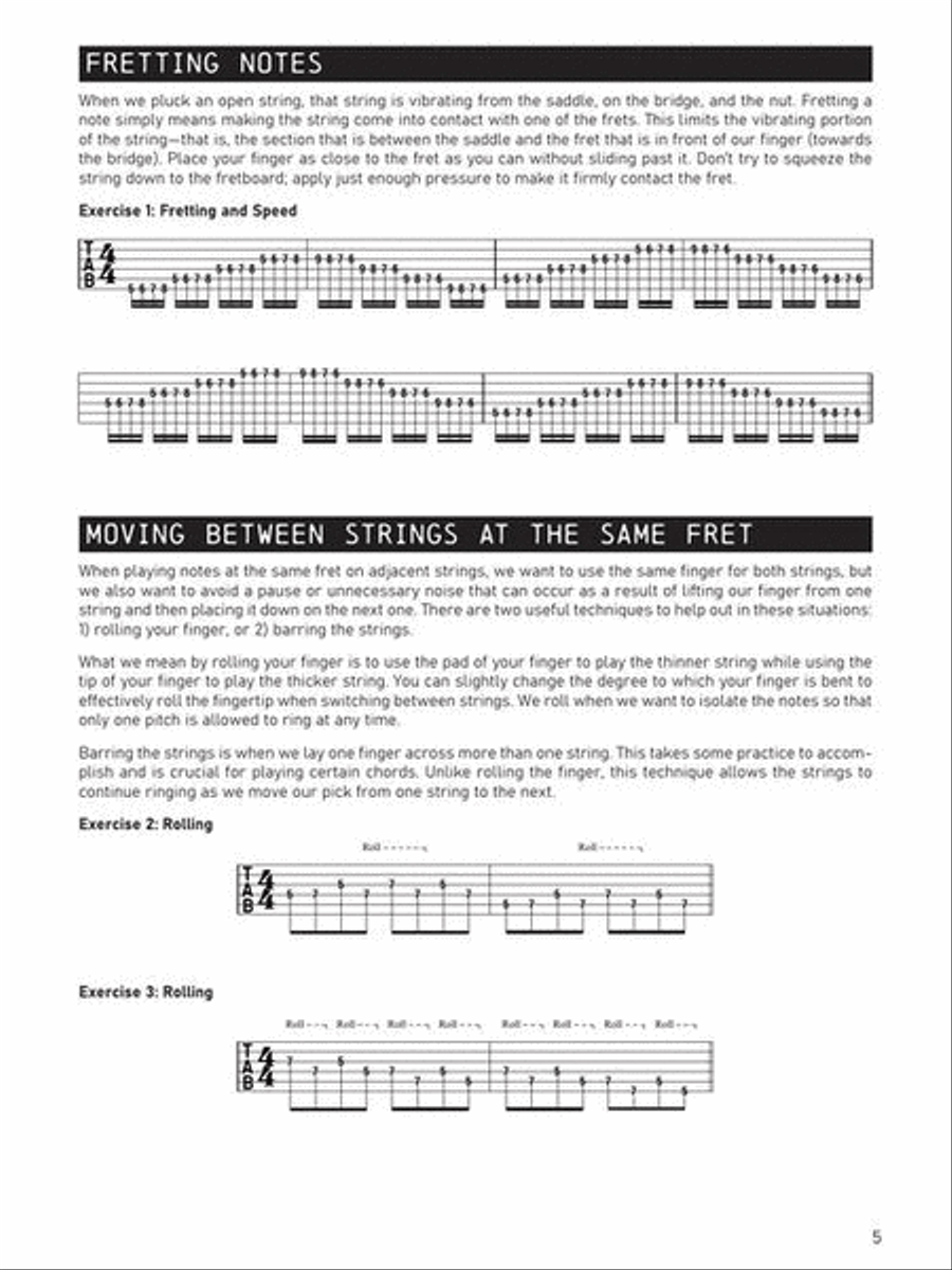 Guitar Boot Camp Guitar Tablature scores gallery preview page 5