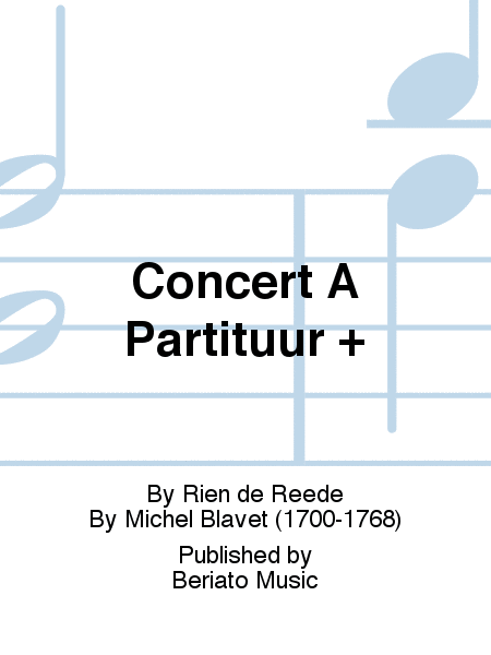 Concert A Partituur +