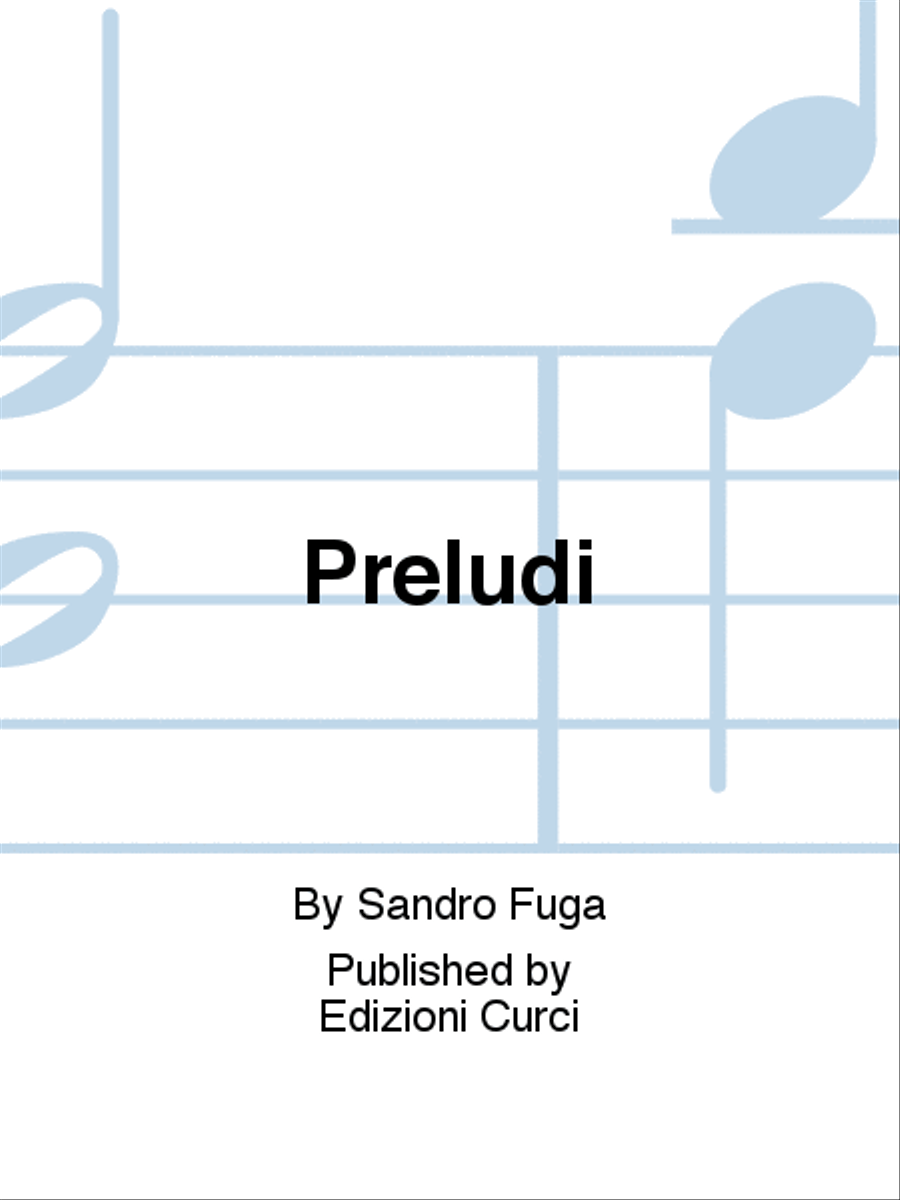 Preludi Piano Solo scores gallery preview page 1