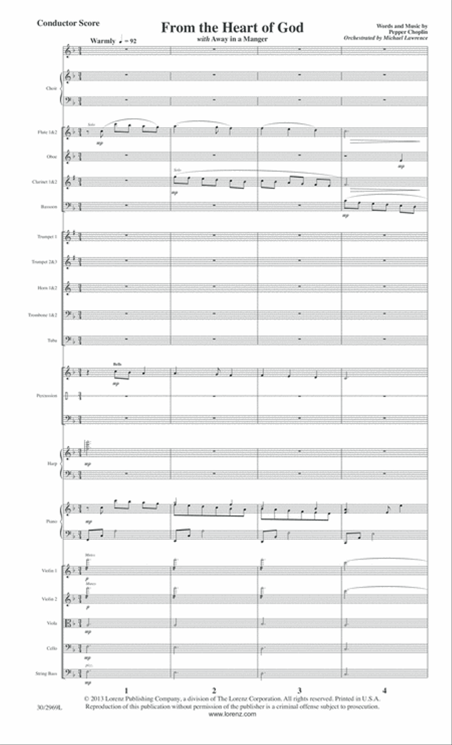 The Heart of Christmas - Full Score Choir scores gallery preview page 103