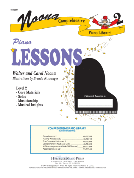 Noona Comp Piano Lessons Level 2