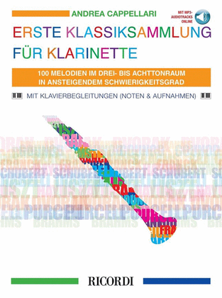 Book cover for Erste Klassiksammlung für Klarinette