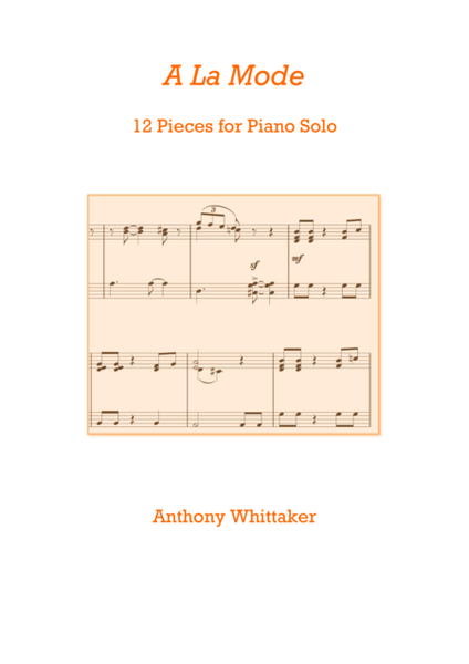 A La Mode - 12 Easy Pieces for Solo Piano (Grades 1-3) image number null