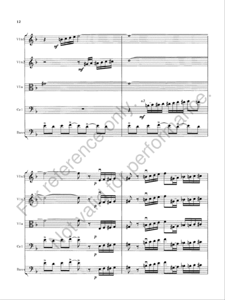 Our Creed Is Our Shield String Orchestra scores gallery preview page 14