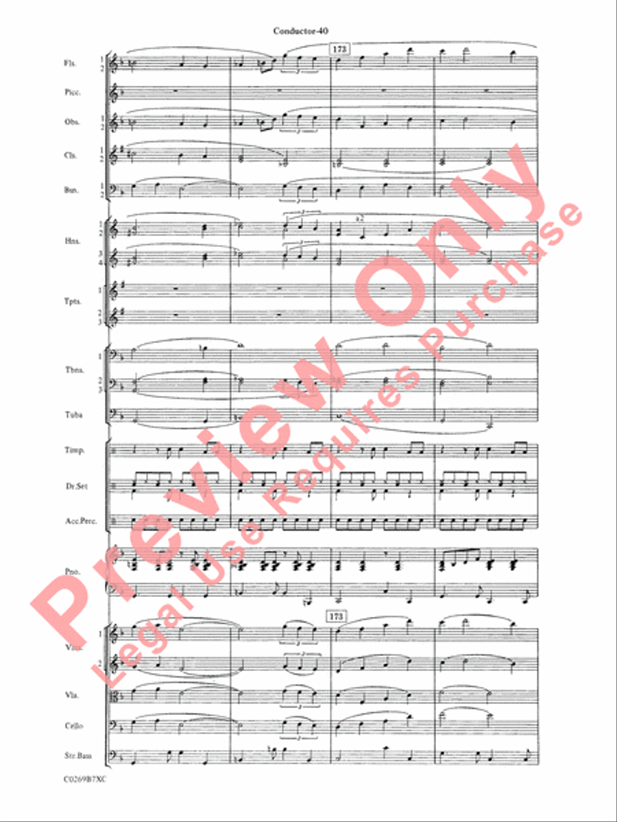 Leroy Anderson Favorites Leroy Anderson Favorites Full Orchestra scores gallery preview page 43