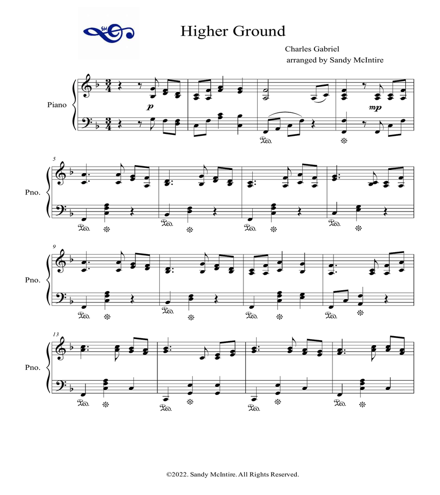 Higher Ground Piano Solo scores gallery preview page 2