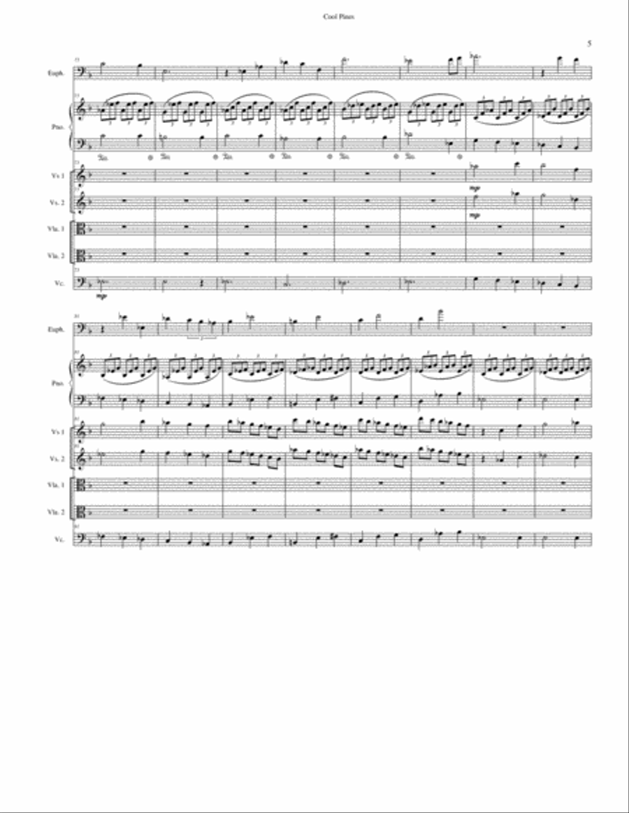Cool Pines Cool Pines Small Ensemble scores gallery preview page 5