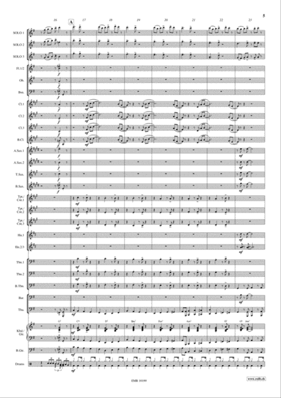 Tutti Frutti Tutti Frutti Concert Band scores gallery preview page 7