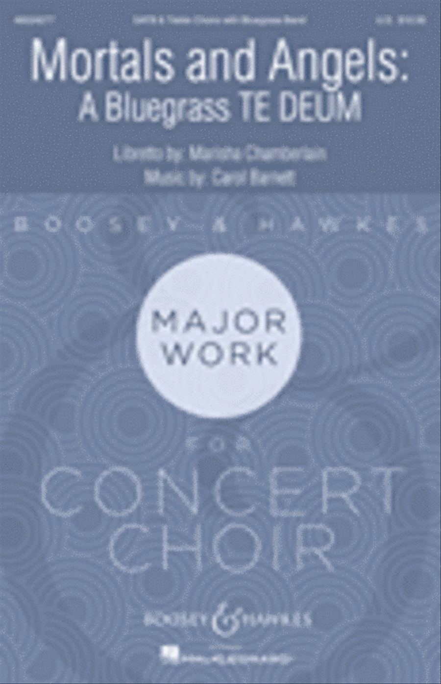 Mortals & Angels: A Bluegrass Te Deum 4-Part scores gallery preview page 1
