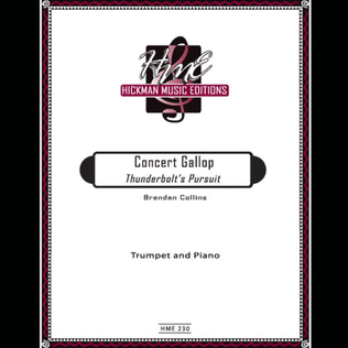 Book cover for Collins - Concert Gallop Trumpet/Piano