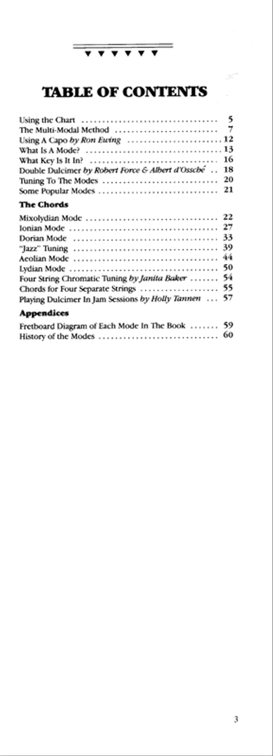 Dulcimer Chord Book Dulcimer Chord Book Dulcimer scores gallery preview page 4