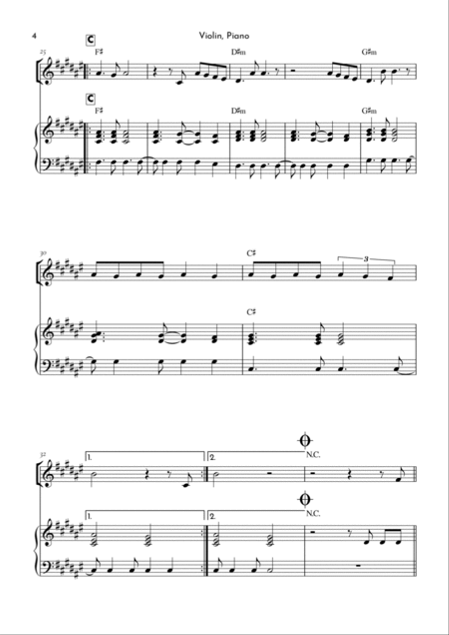 305 Violin Solo scores gallery preview page 4