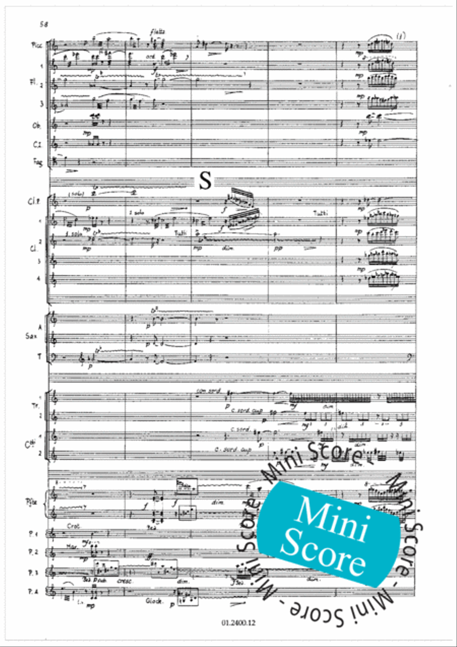 Aratoro I Aratoro I Concert Band scores gallery preview page 62