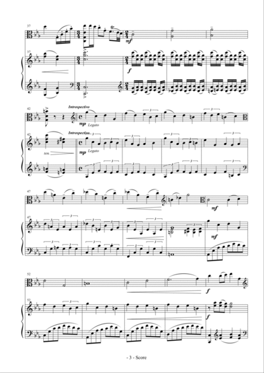 Viola Sonatina String Duet scores gallery preview page 3