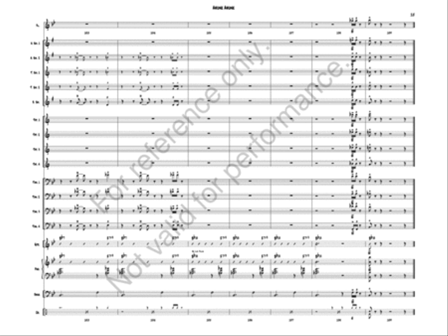 Ahunk Ahunk Ahunk Ahunk Jazz Ensemble scores gallery preview page 18