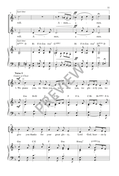 Mass of Christ, Light of the Nations - Choral / Accompaniment edition