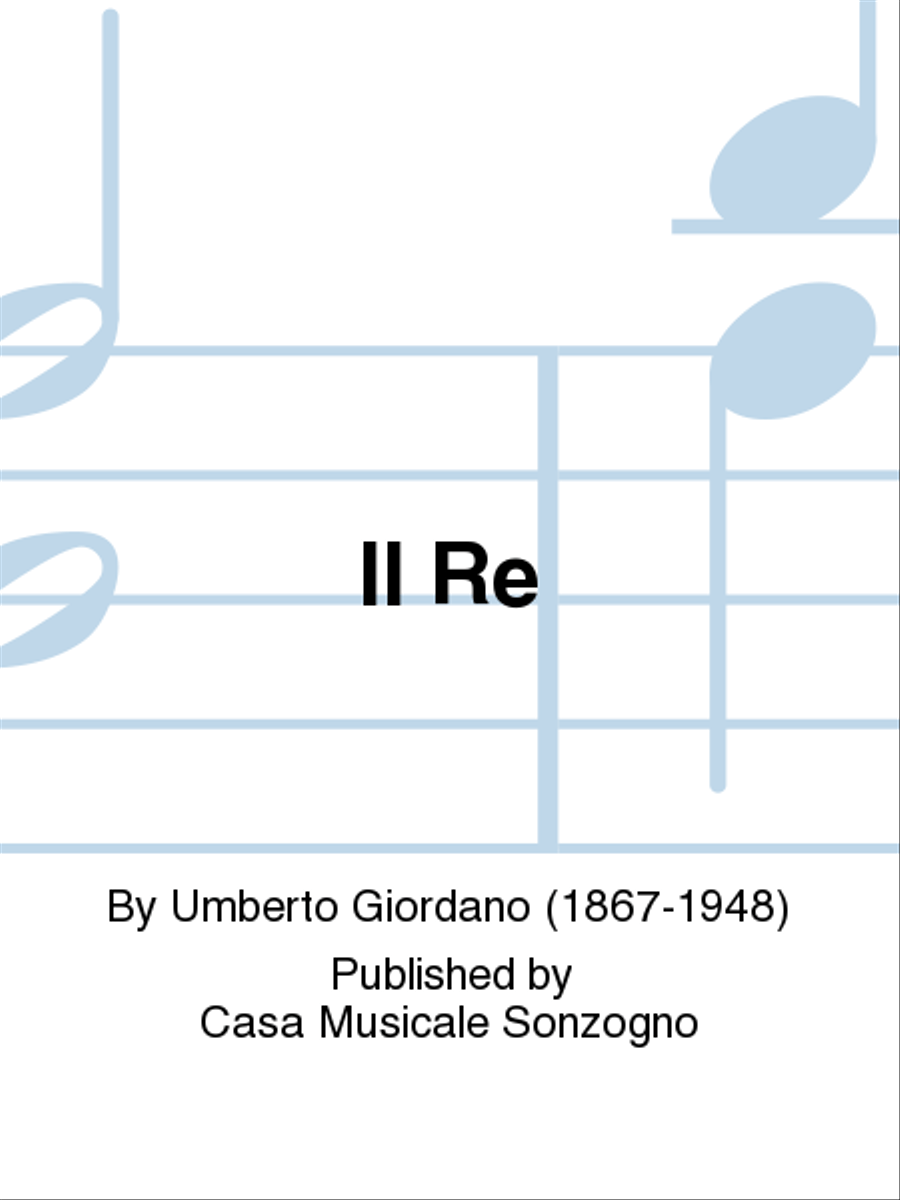 Il Re Voice scores gallery preview page 1