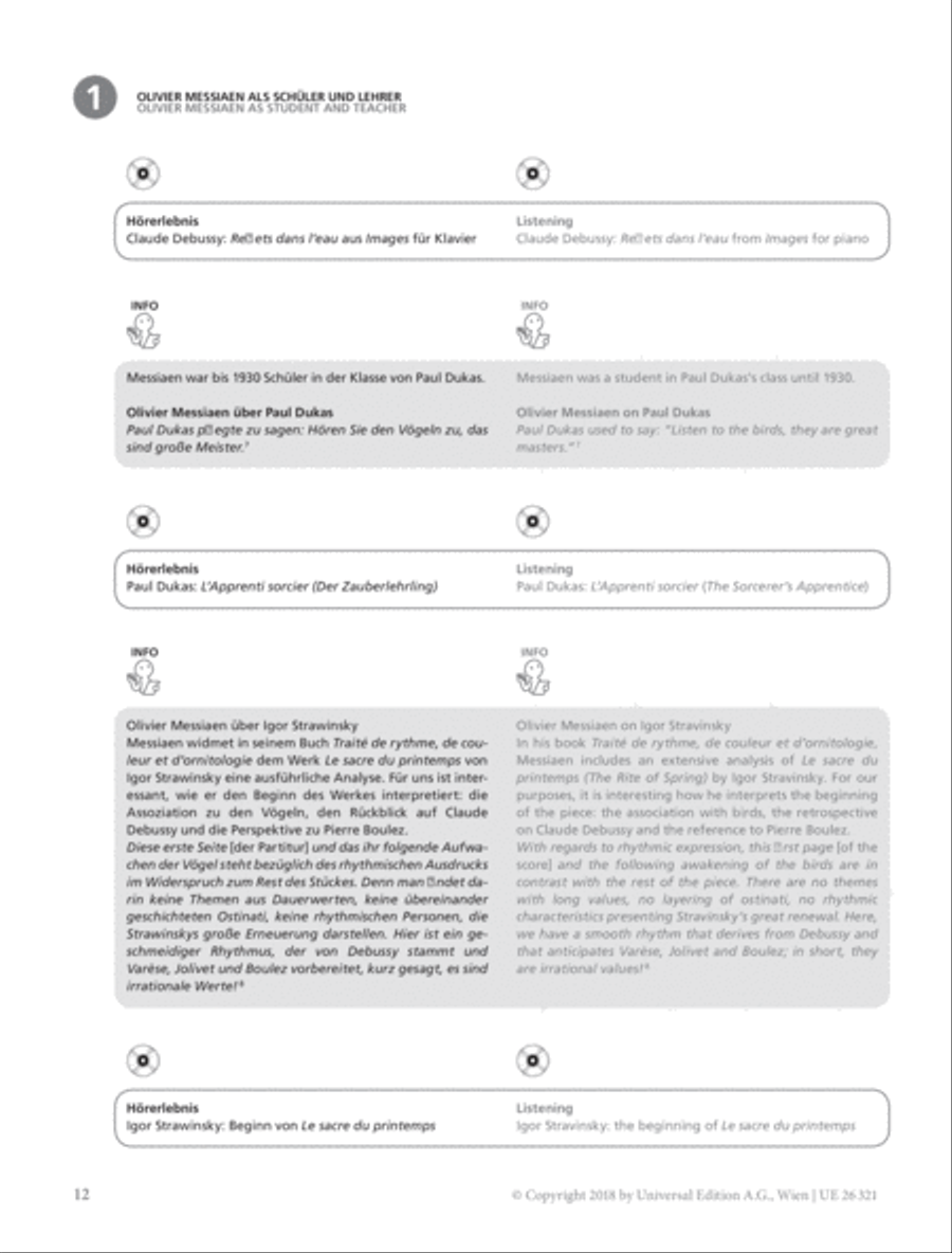 Olivier Messiaen: Oiseaux exotiques Textbook scores gallery preview page 6