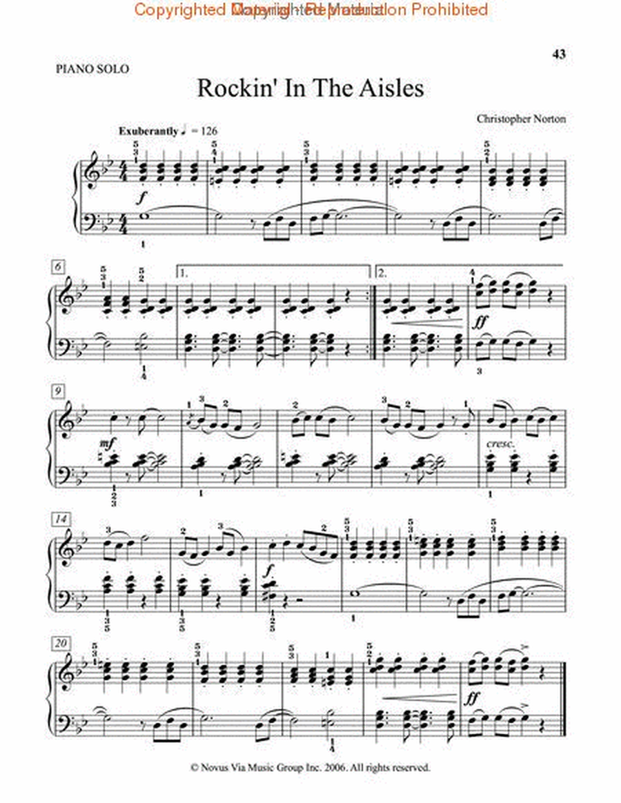 American Popular Piano - Repertoire image number null