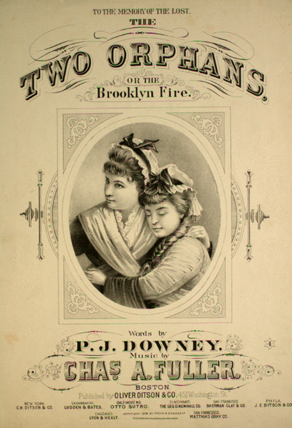 The Two Orphans, or, The Brooklyn Fire