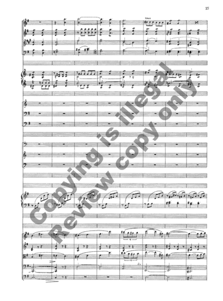 Punch and Judy Overture (Additional Orchestra Score)