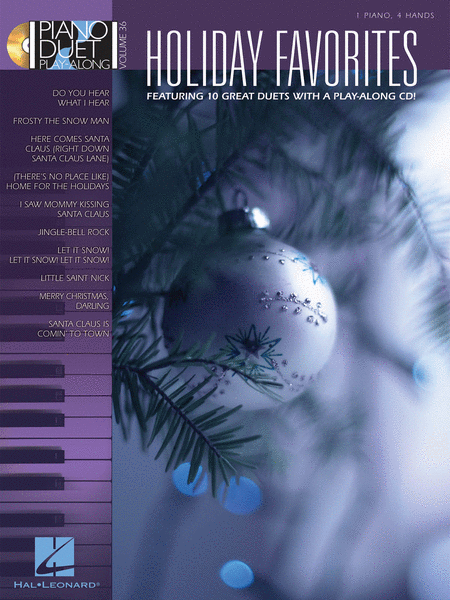 Holiday Favorites (Piano Duet Play-Along Volume 36)