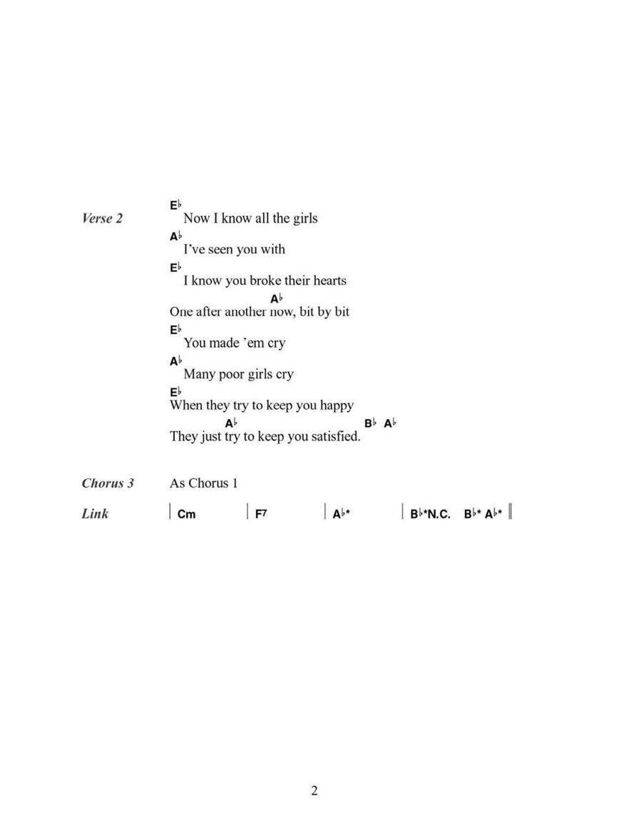 Mr. Big Stuff Acoustic Guitar scores gallery preview page 2
