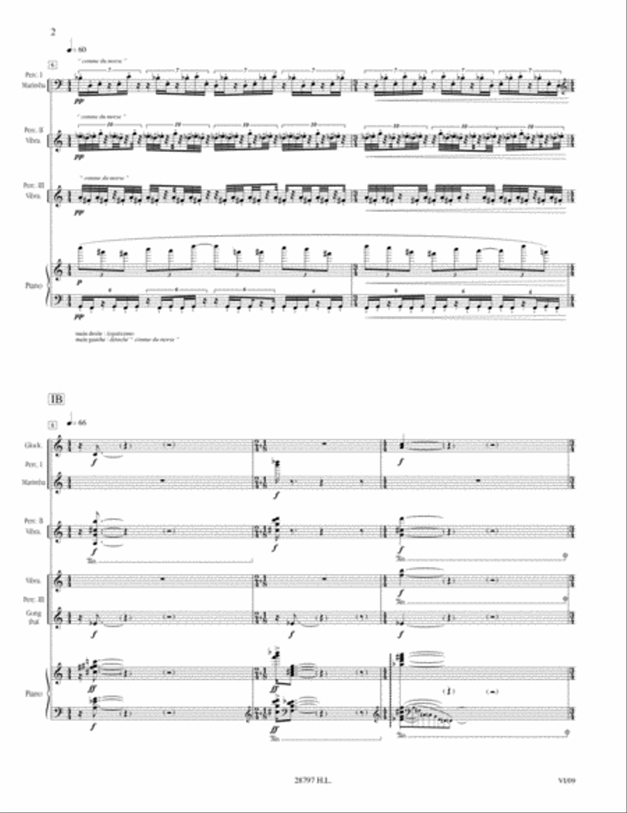 Interstices Piano scores gallery preview page 3