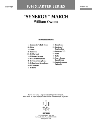 Synergy March: Score