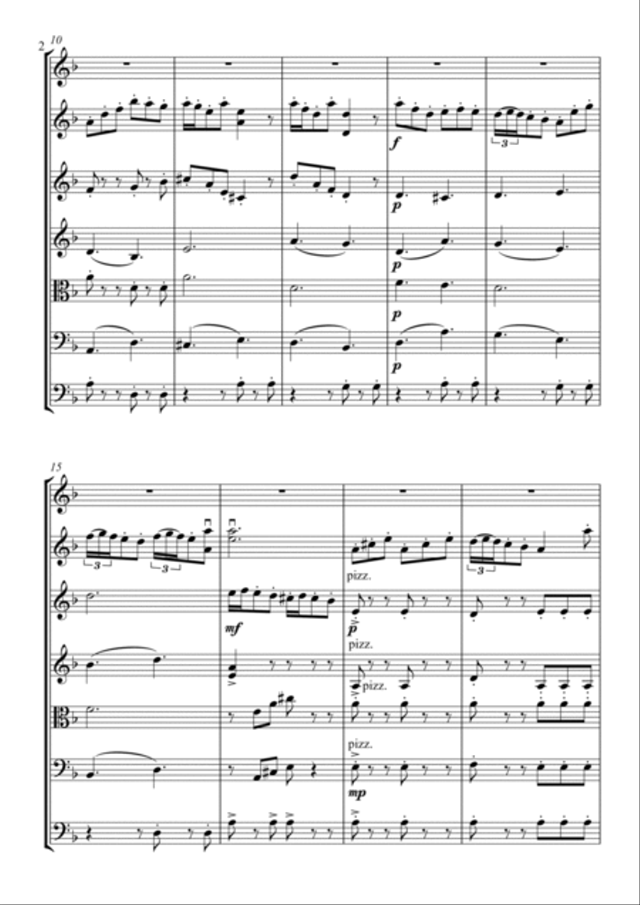 Espana String Orchestra scores gallery preview page 2