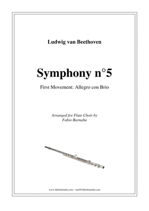 Beethoven's Fifth Symphony (first movement) - for Flute Choir