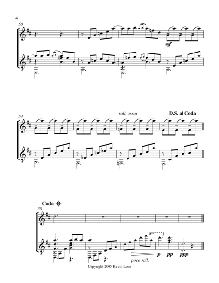 Julia Florida - Barcarola (Flute and Guitar) - Score and Parts image number null