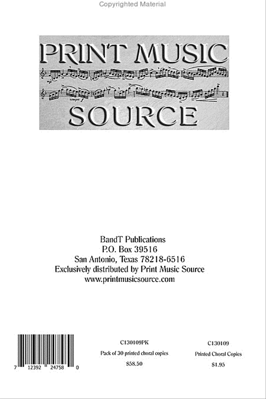Amazing Grace A Choral Fantasy 4-Part scores gallery preview page 13