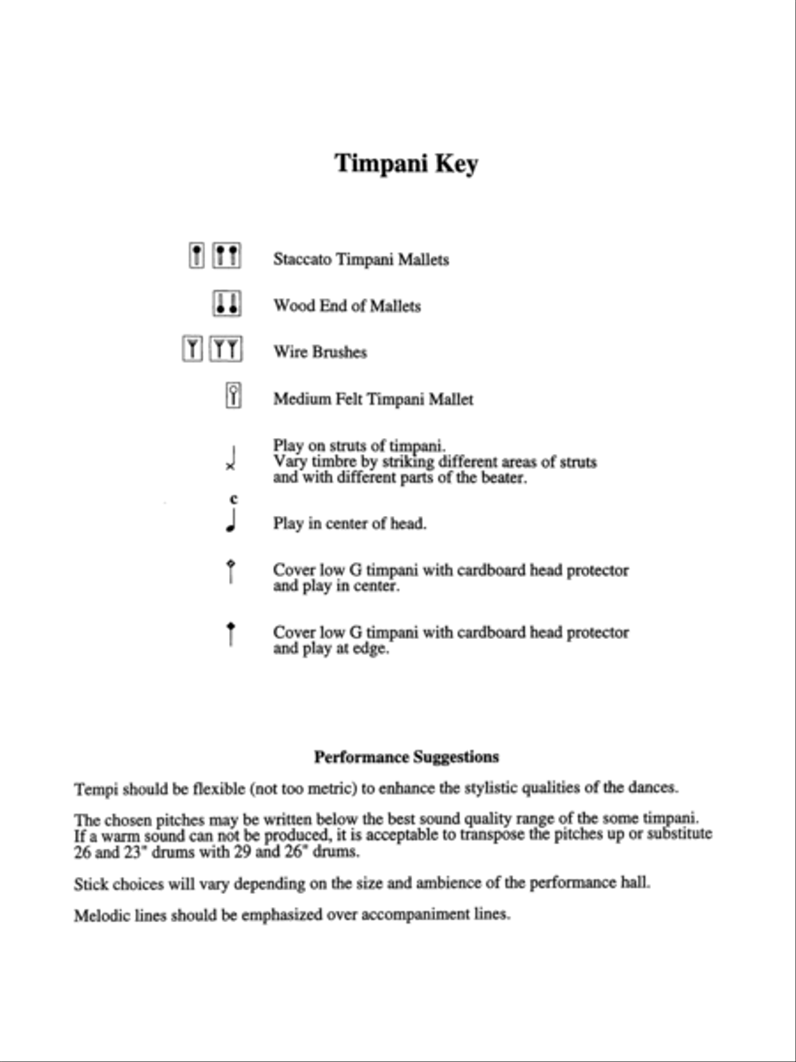 3 Dances for Solo Timpani Small Ensemble scores gallery preview page 3