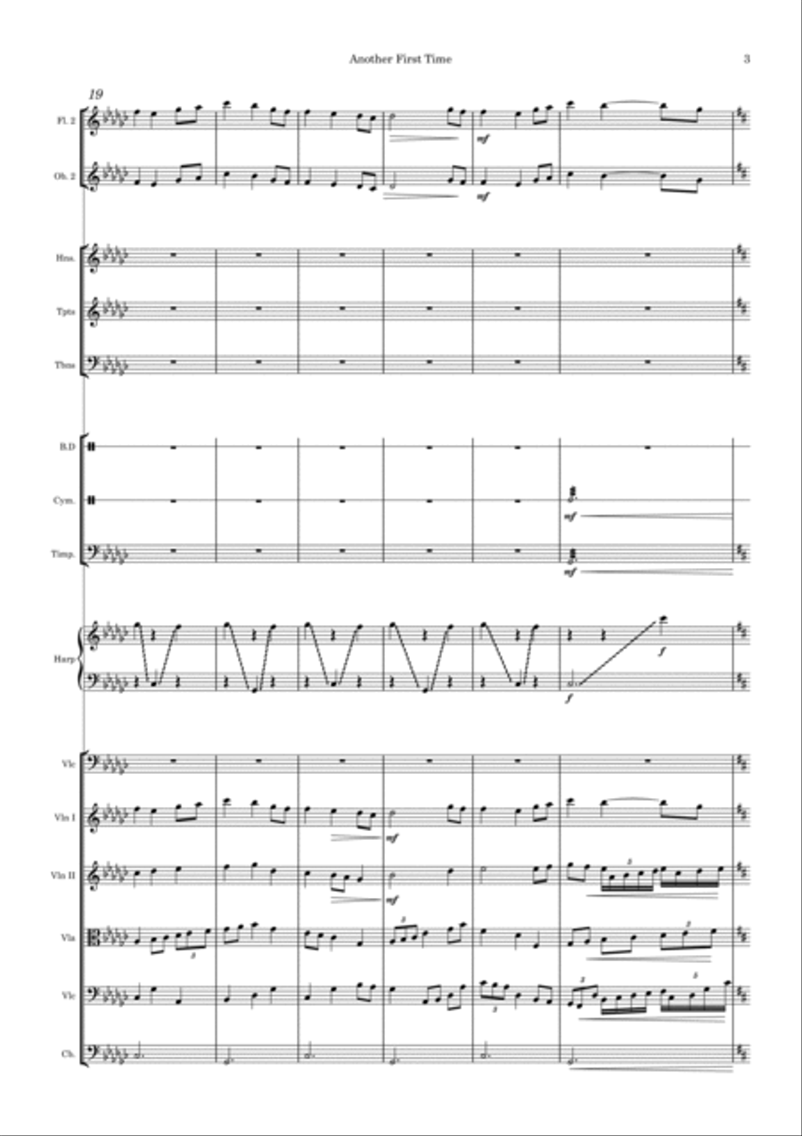 Another First Time Full Orchestra scores gallery preview page 3