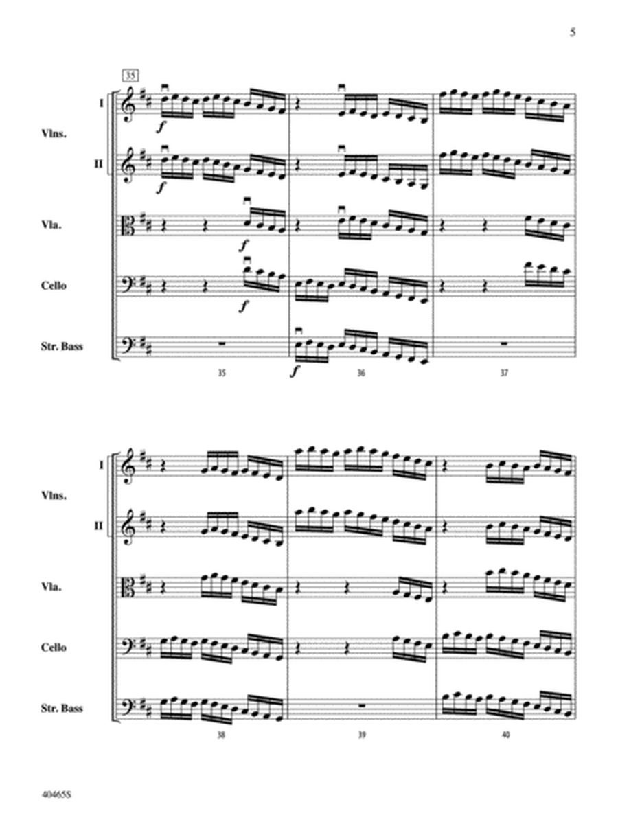 Passacaglia for Strings: Score