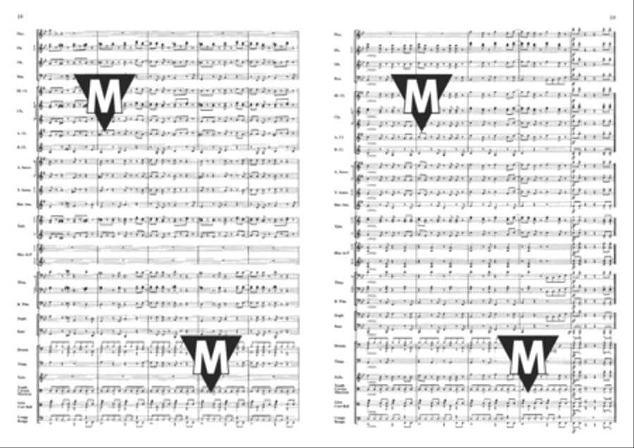 Turkish March Turkish March Concert Band scores gallery preview page 10