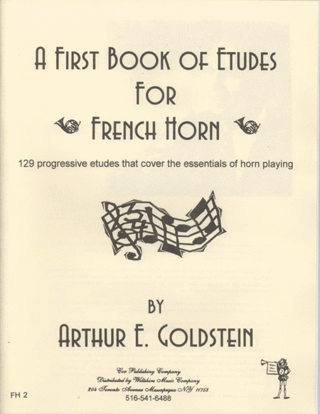 A First Book of Etudes for French Horn