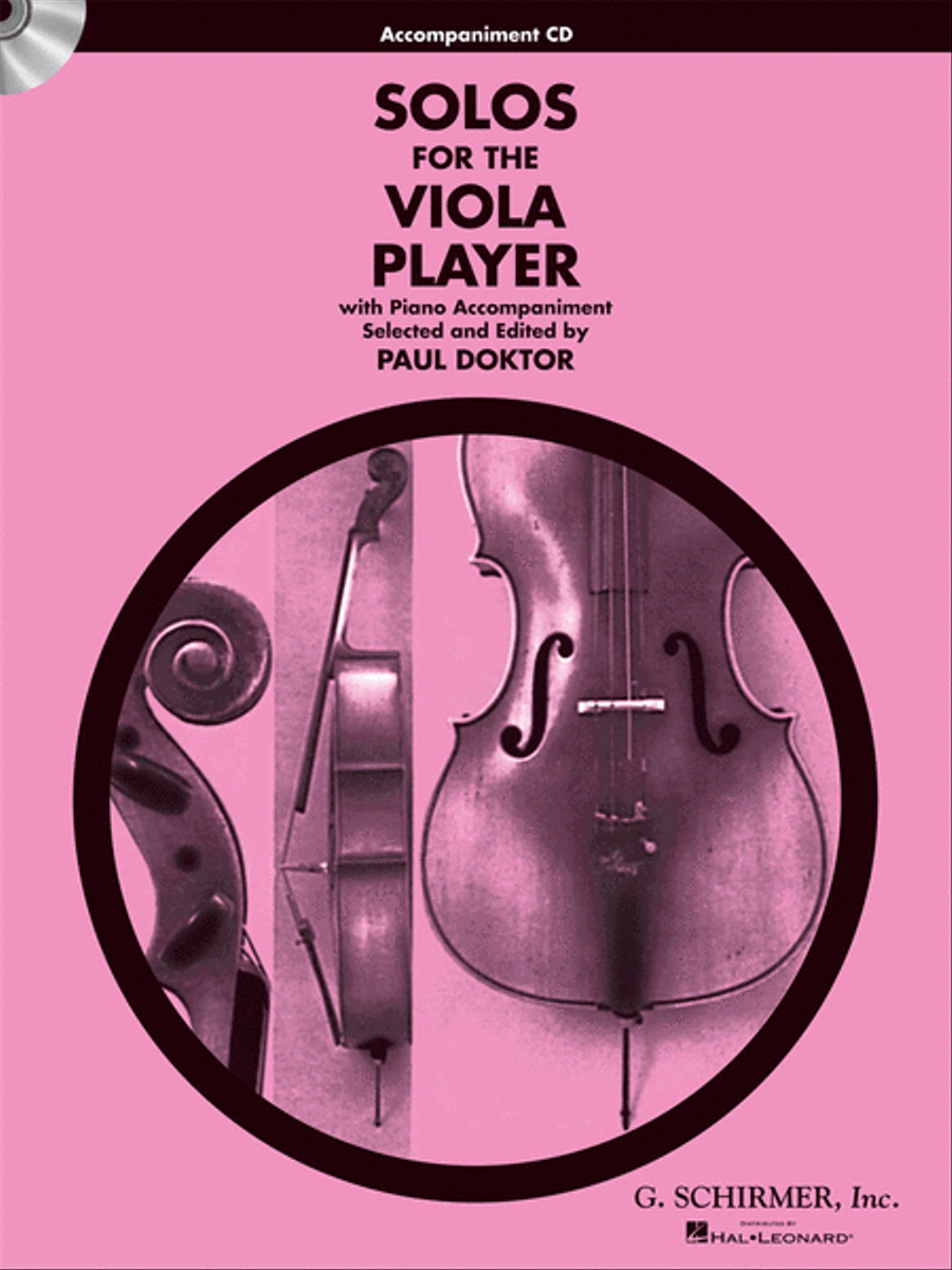 Solos for the Viola Player Piano Accompaniment scores gallery preview page 1